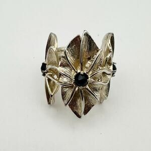 Kendra Scott Ryder Ring Size 6.5 6 1/2 Oversized Chunky Flower Boho Bohemian